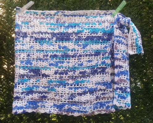 patrón gratis pareo crochet