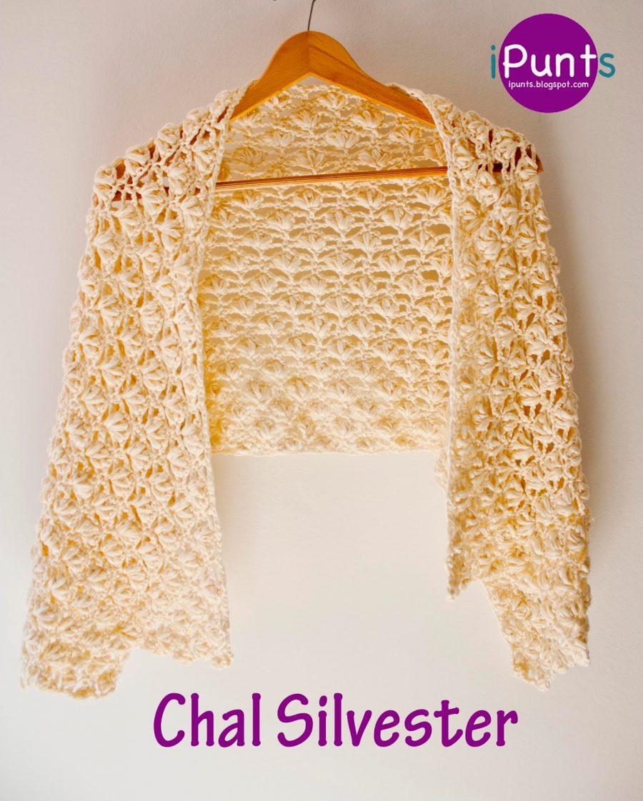 Patrón gratis chal Silvester crochet
