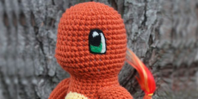 Charmander Pokemon amigurumi crochet