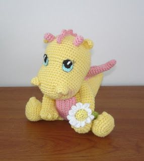 Patrón gratis dragón amigurumi crochet