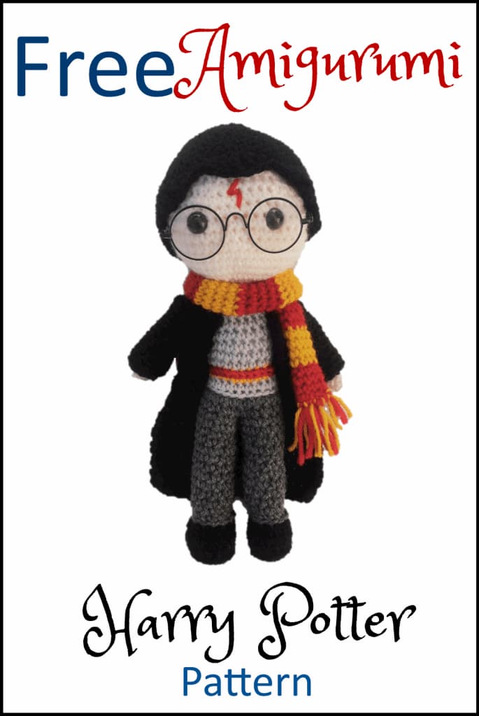 Patrón gratis Harry Potter amigurumi crochet