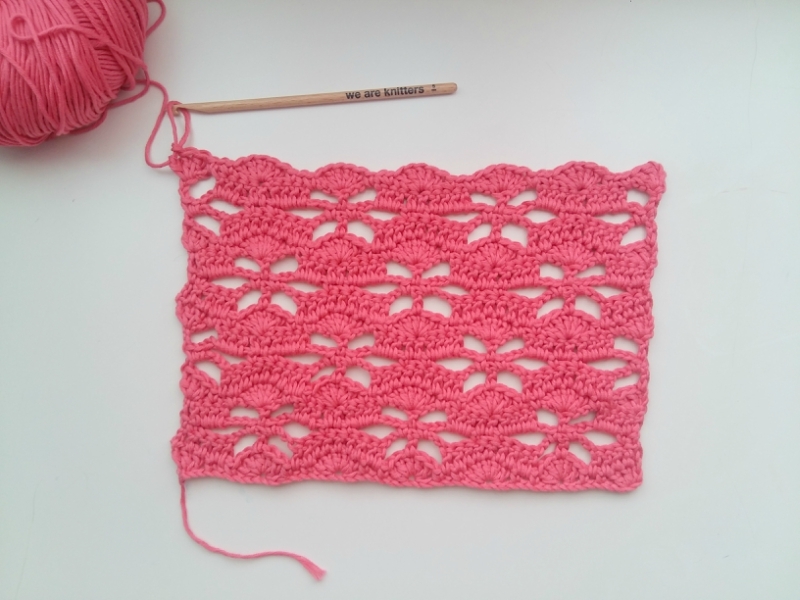 Cómo hacer punto flores caladas a crochet