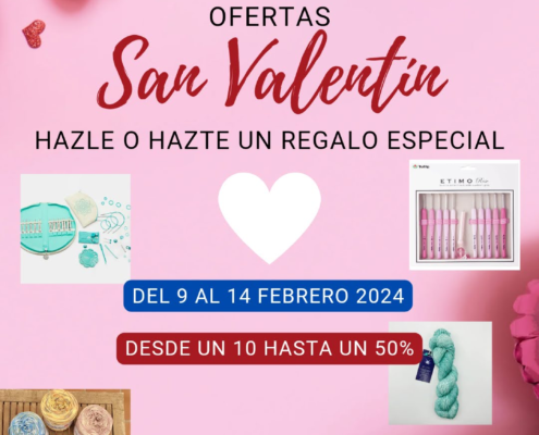 Ofertas Love Yarn Madrid y San Valentín