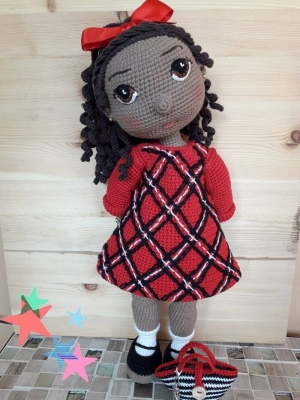 Patrón gratis muñeca Keira Luna amigurumi crochet